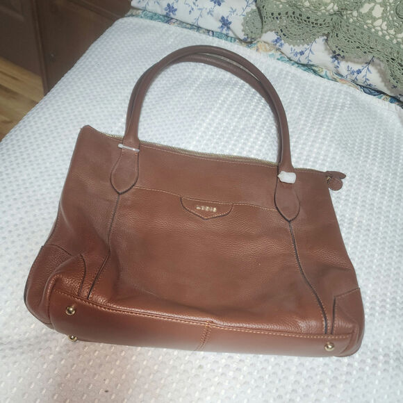 LODIS EUC XL LEATHER TOTE SHOULDER BAG - Picture 1 of 9
